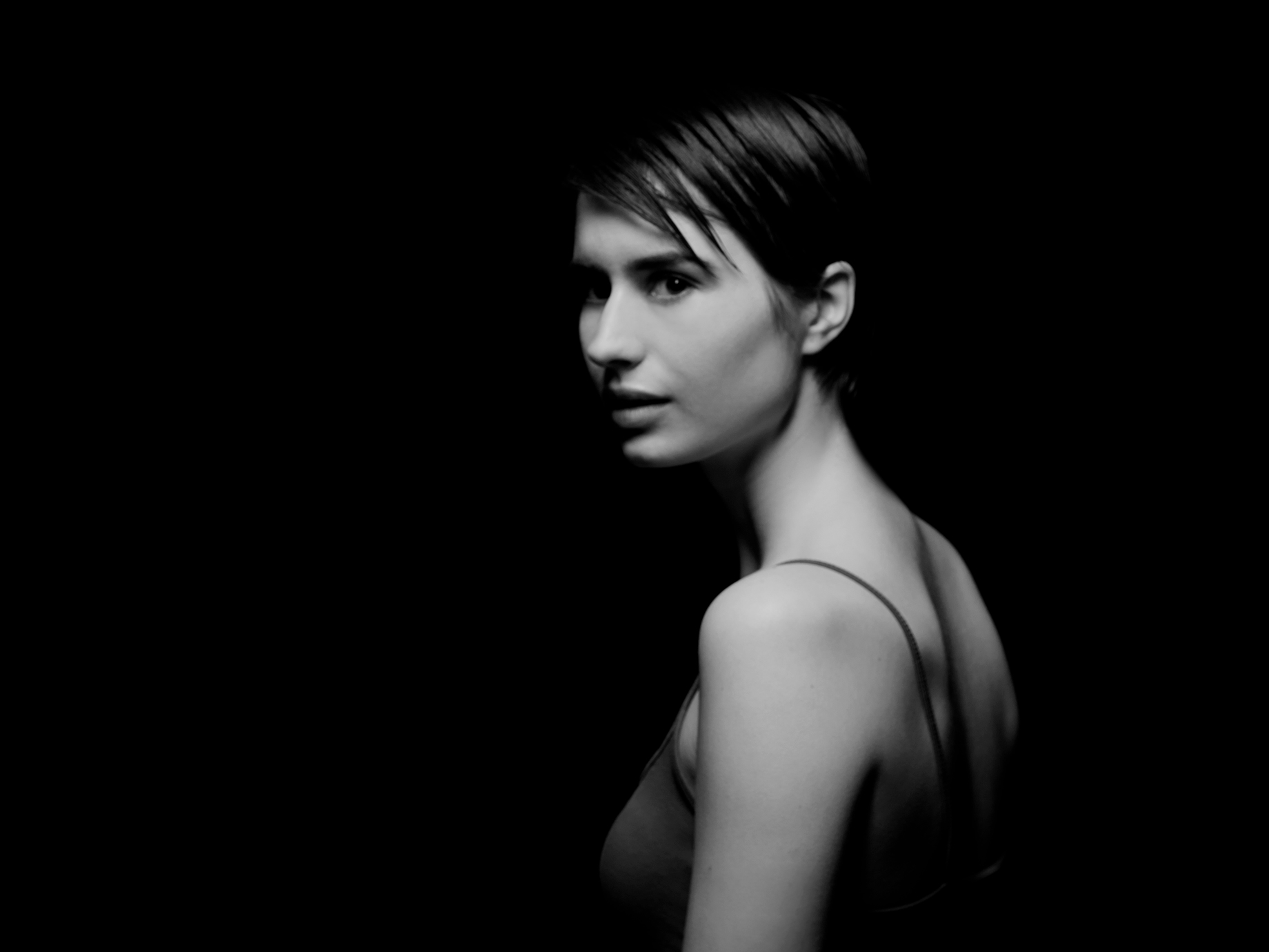 ANNE B&W Portrait - San Francisco portrait photographer