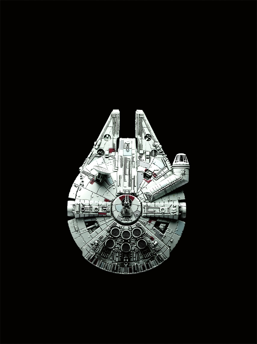 millennium falcon - still life photographer  san francisco